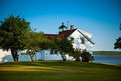 Grounds of Fort Point Lighthouse and Keepers Building